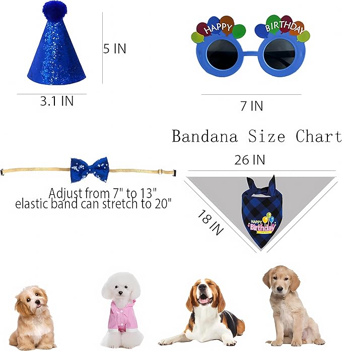 Dog Birthday Party Supplies 0-9 Numbers,Puppers