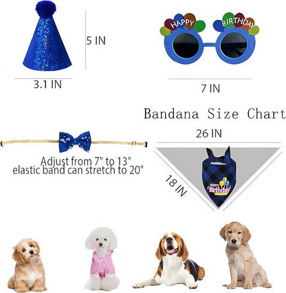 Dog Birthday Party Supplies 0-9 Numbers,Puppers