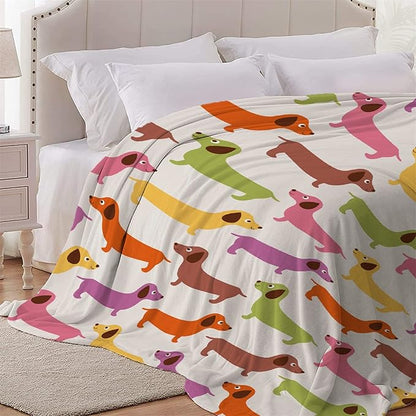 Dachshund Dog Blankets Puppy Blanket 50x40 in
