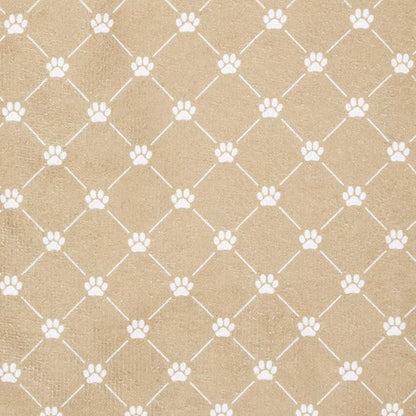 Bone Dry Pet Grooming Towel Collection Absorbent Microfiber X-Large 41x23.5", Trellis