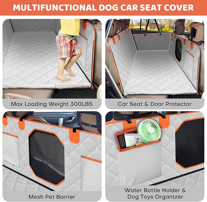 Back Seat Extender for Dogs 400lbs, Sturdy