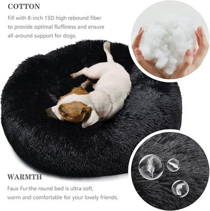 Dog Beds for Medium Dogs Washable Calming Bed 30 Inches