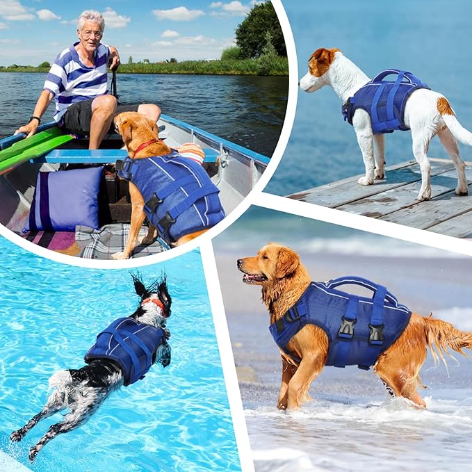 Kuoser Dog Life Jacket High Flotation