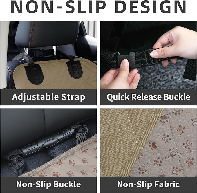 Easy-Going Waterproof Dog Car Seat Cover