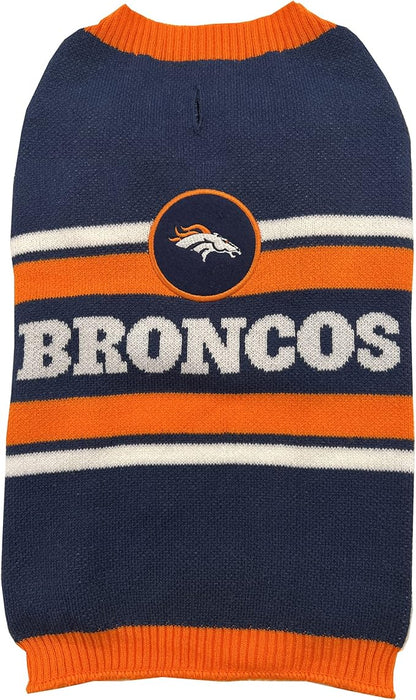 NFL Denver Broncos Dog Sweater