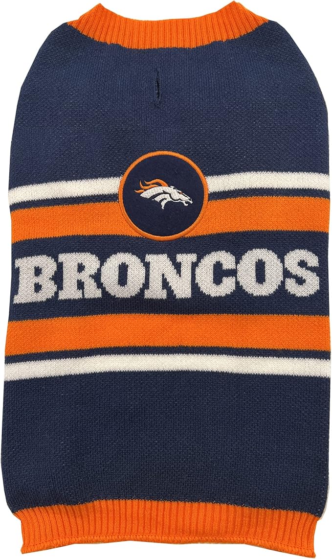 NFL Denver Broncos Dog Sweater