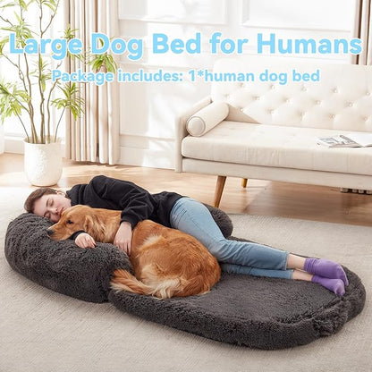 Human Dog Bed 72"x43"x10" Dog
