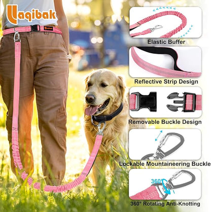 Hands Free Dog Leash 4.2-6.7 Feet 34-61 Inch