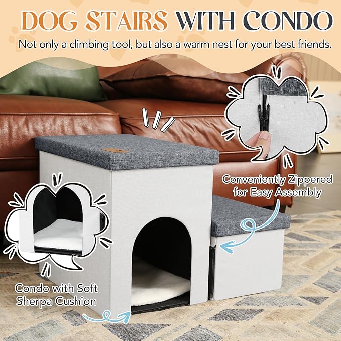 Dog Stairs for Small Dogs 22 in(2