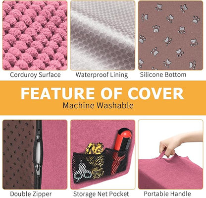 Topmart 3 Tiers Foam Dog Ramps/Steps