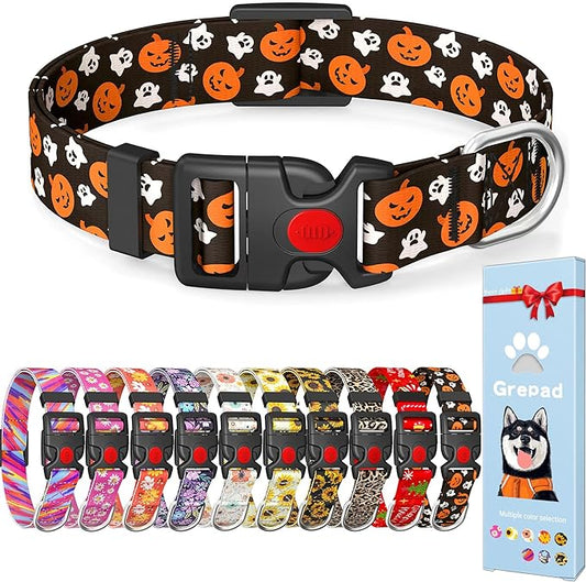 Cute Floral Dog Collar for Small Medium Large Dogs
