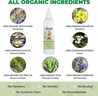 We Love Doodles Organic Dog Ear Cleaner