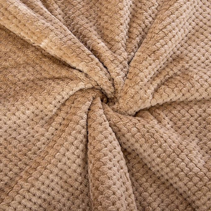 Fuzzy Blanket or Fluffy Blanket for Baby Girl or boy (40" x 48", DG-Mocha)