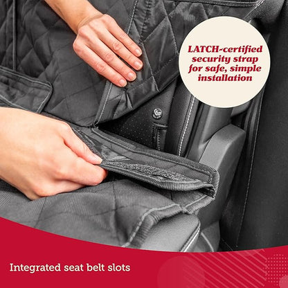 Lusso Gear Dog Car Seat Cover for Back Seat 100% Waterproof,