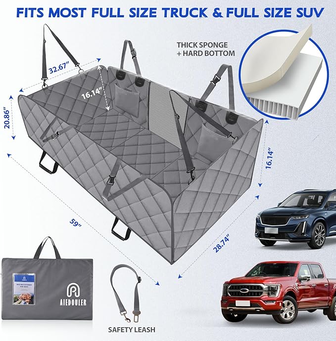 Truck Back Seat Extender for Dogs
