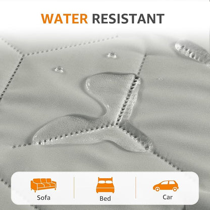 LOOBANI Waterproof Dog Blanket: 2 Pack Washable Pet