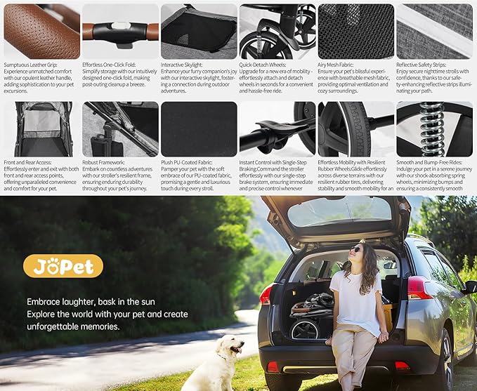 Pet Stroller for medlium and Large Dogs