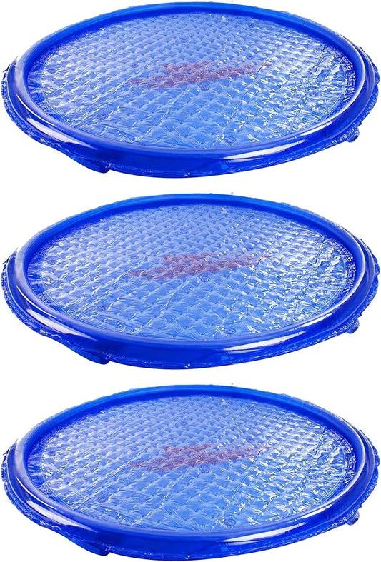 Solar Sun Rings UV Resistant Above Ground Inground Swimming Pool Hot Tub Spa Heating Accessory Circular Heater Solar Cover (3 Pack)