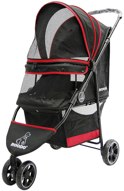 ROODO Escort 3Wheel Dog Stroller Pet Strollers Small