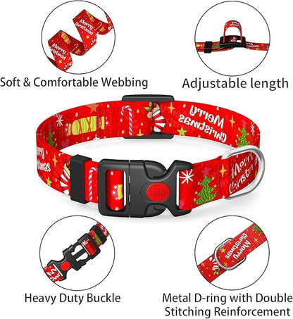 Cute Floral Dog Collar for Small Medium Large Dogs