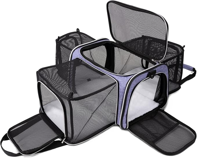 BAGLHER Cat Carrier Bag 5 Sides 3 Sides