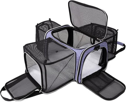 BAGLHER Cat Carrier Bag 5 Sides 3 Sides