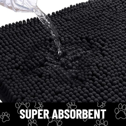 smiry Dog Door Mat for Muddy Paws (40x32 Inches,