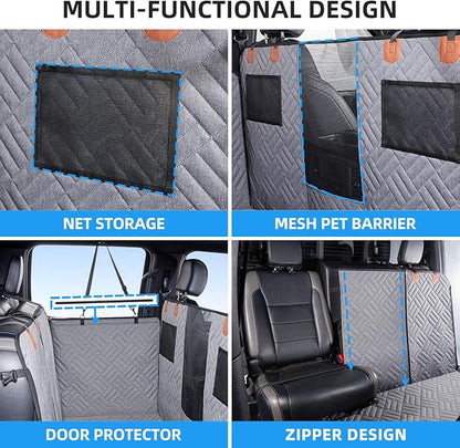 ABE Dog Car Seat Cover for Back Seat F150 & RAM1500)