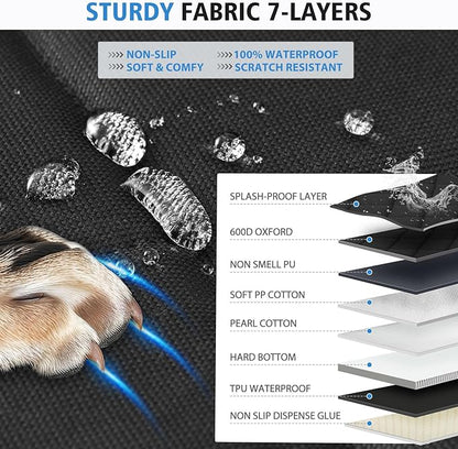 Back Seat Extender for Dogs 400lbs Capacity