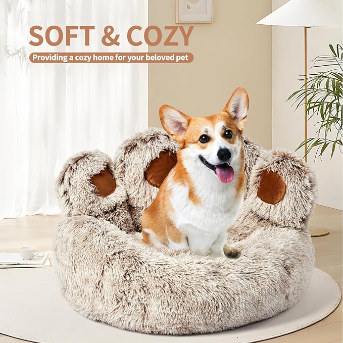 Calming Cat & Dog Bed (28”)