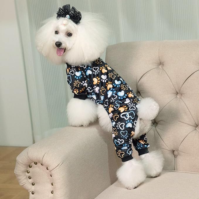 CuteBone Dog Pajamas Costumes Fleece Pet Clothes Puppy P220L