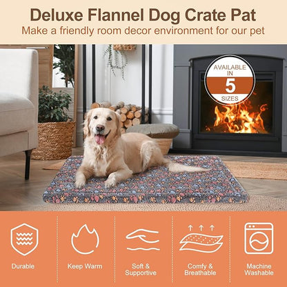 BEAUTYZOO Dog Crate Mat Pad 42" x 28"