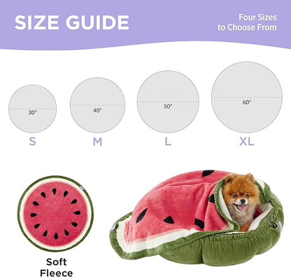 Lesure Dog Blankets for Large Dogs 350GSM Flannel 50"x50", Red