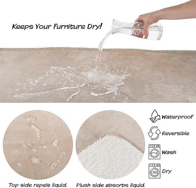 PETMAKER Waterproof Dog Blanket 30x40-Inch Reversible