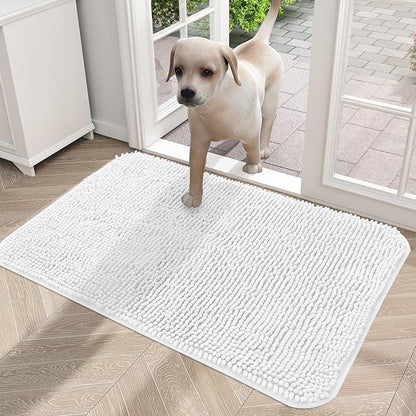 OLANLY Dog Door Mat for Muddy Paws 24x16