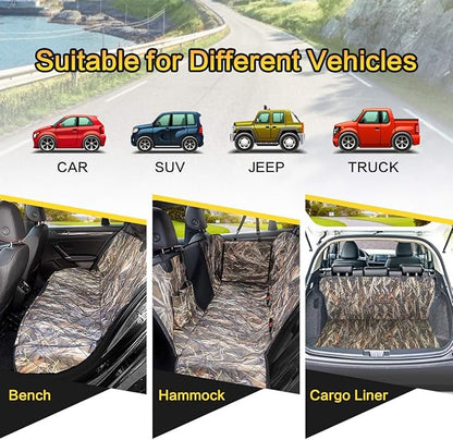 Dog Car Seat Cover for Back Seat