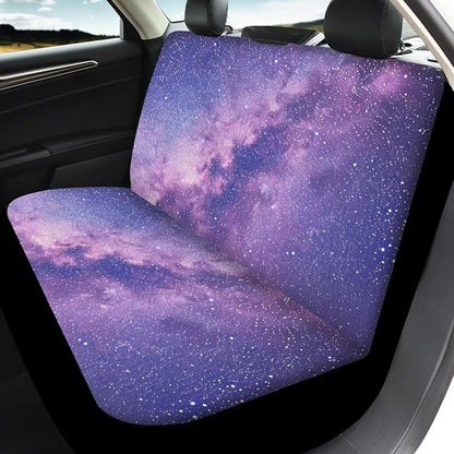 Purple Galaxy Car Seat Covers Full Set Automotive