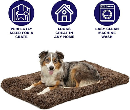 Midwest Homes for Pets Deluxe Dog Beds 1-Year Warranty, 42-Inch, Cocoa