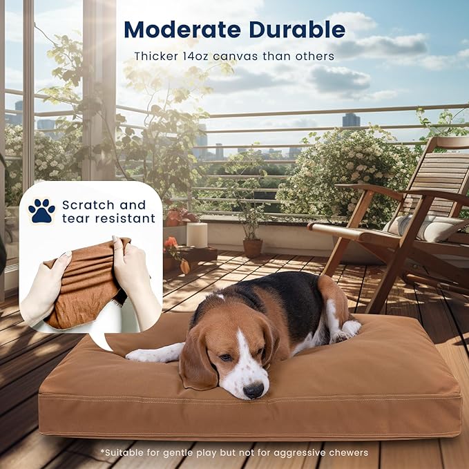 Miguel Durable Canvas Dog Bed 14 Ounce 24 x 18 inch,