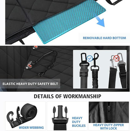 Back Seat Extender for Dogs 400lbs Capacity