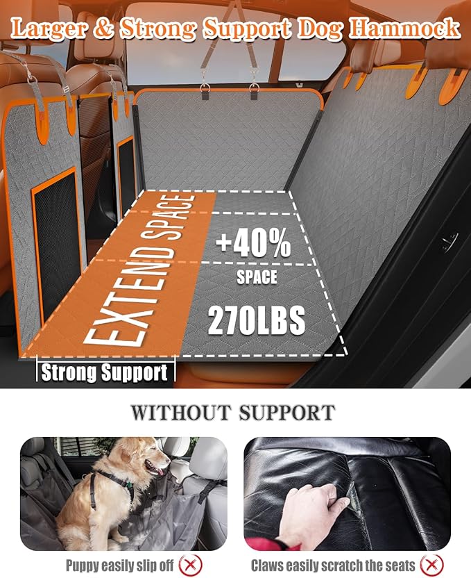 Back Seat Extender for Dogs