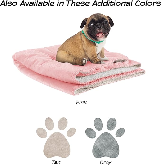 PETMAKER Waterproof Dog Blanket 30x40-Inch Reversible