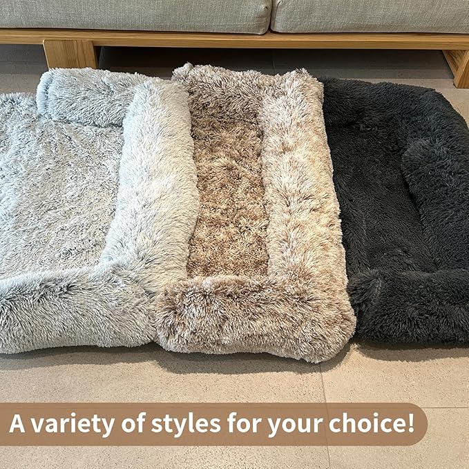 Calming Dog Couch Bed for Large Dogs 30 x 30 x 5.9 Inches