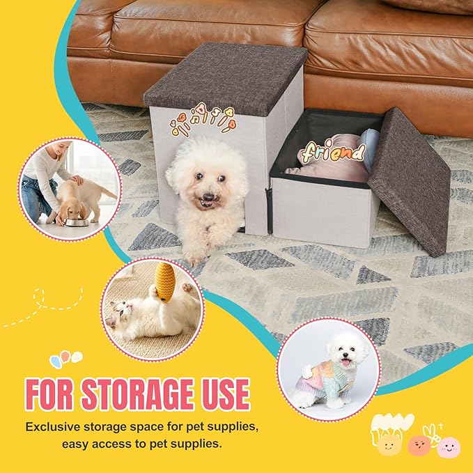 Dog Stairs for High Beds 22 inches(2