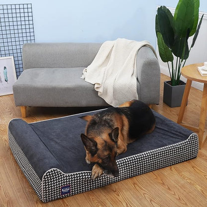 Laifug Orthopedic Memory Foam Extra Large Dog Bed