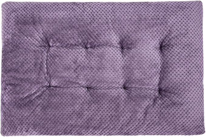 WONDER MIRACLE Fuzzy Deluxe Pet Beds (23" x 35", L-Grape