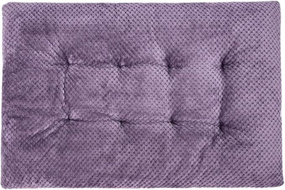 WONDER MIRACLE Fuzzy Deluxe Pet Beds (23" x 35", L-Grape