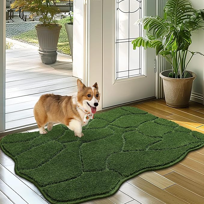 BSICPRO Dog Mat for Muddy Paws 32x20 Inches
