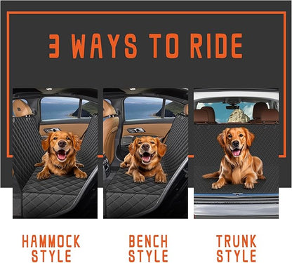 Dog Car Seat Cover for Back Seat