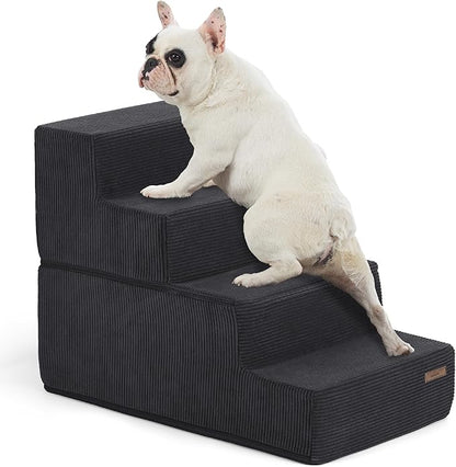 Lesure Dog Stairs for Small Dogs 4 Steps